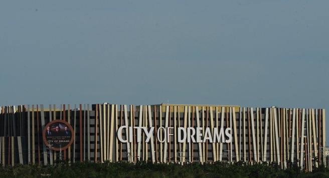 2 2015 shows a general view of the newly-opened City of Dreams mega-casino in Manila