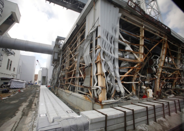 The tsunami-crippled Fukushima Daiichi nuclear power plant