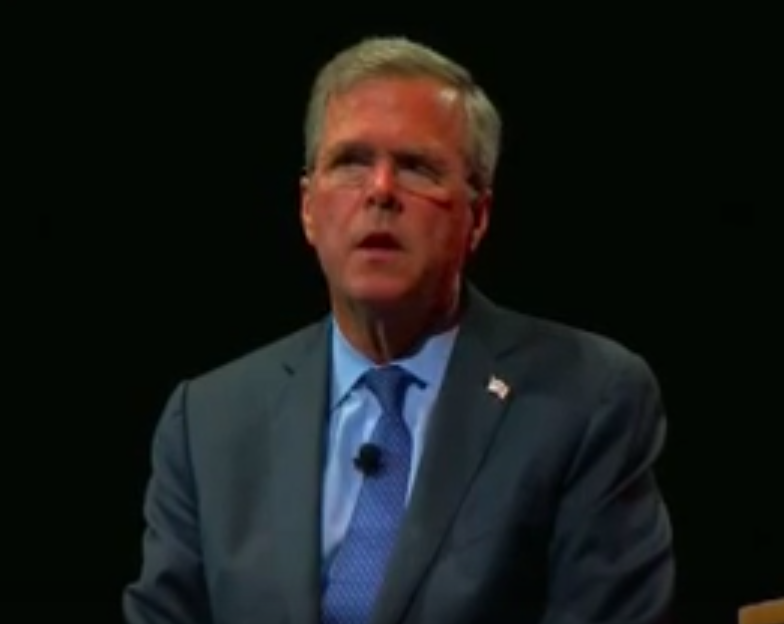 Jeb Bush screenshot via YouTube