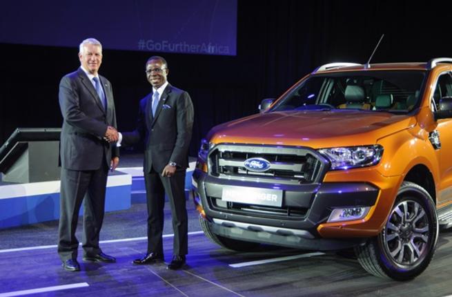 Jeff Nemeth Ford South Africa President & CEO and Dr. Cosmas Maduka president of Coscharis Motors