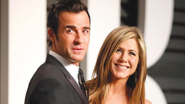 Jennifer Aniston and Justin Theroux