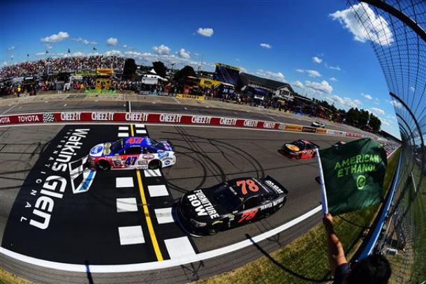 Harvick Runs Out Of Fuel On Last Lap At The Glen Logano Wins