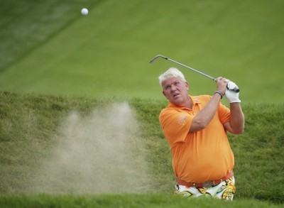 John Daly loses it launches golf club into Lake Michigan