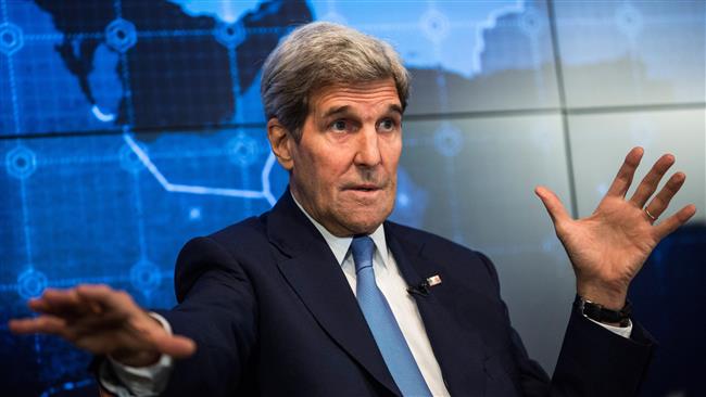 US Secretary of State John Kerry speaks about the Iran nuclear agreement in New York City