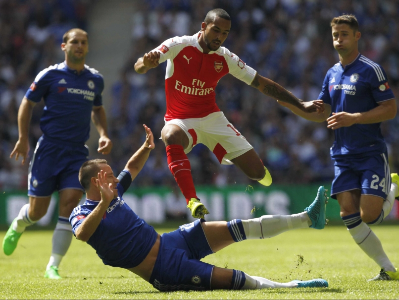 John Terry and Theo Walcott Community Shield 2015