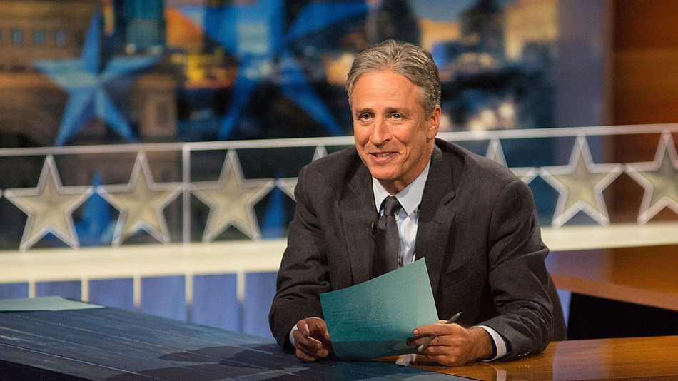 Jon Stewart hosts an episode of the'Daily Show