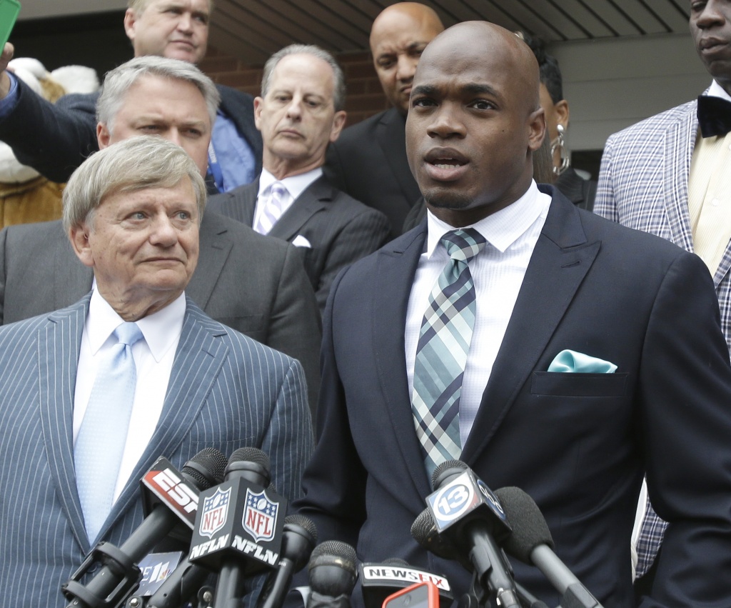 Adrian Peterson Gets Off Probation 15 Months Early