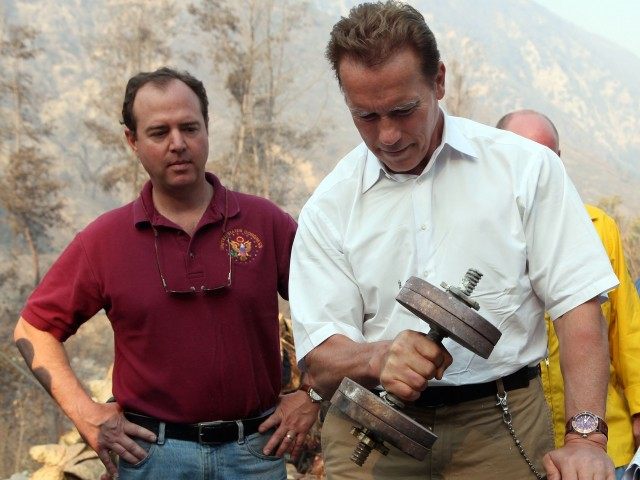 Adam Schiff and Schwarzenegger