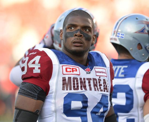 After sitting out first five games of CFL season Michael Sam finally makes Alouettes debut