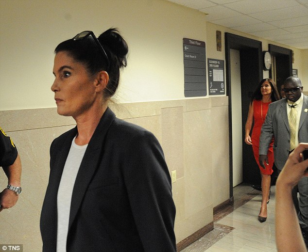 Pennsylvania Attorney General Kathleen Kane 49, who is on trial accused of perjury today sent her twin sister Ellen Grananhan into court ahead of her in order to try and distract