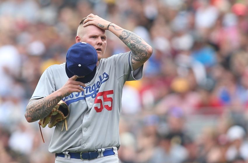 Los Angeles Dodgers new-look pitching staff off to slow start