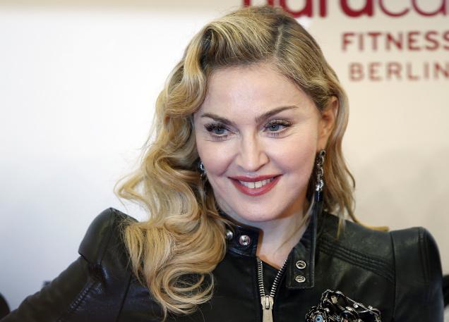 US pop star Madonna