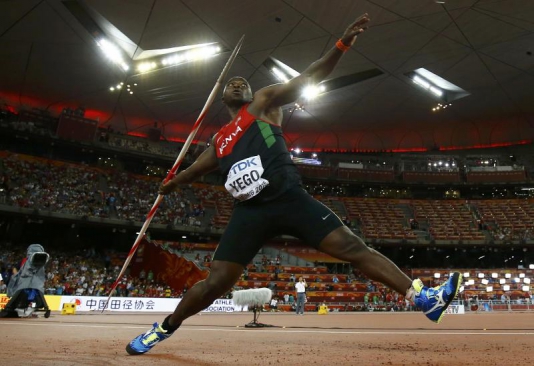 Julius Yego takes gold with longest javelin throw in 14 years