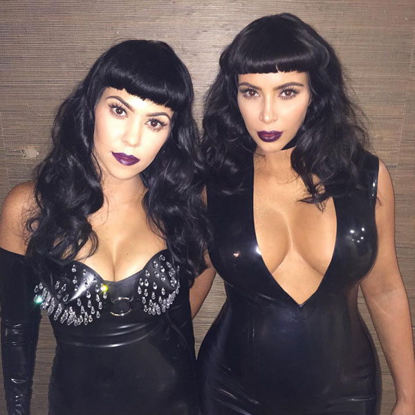 Kim and Kourtney Kardashian - as you've never seen them before