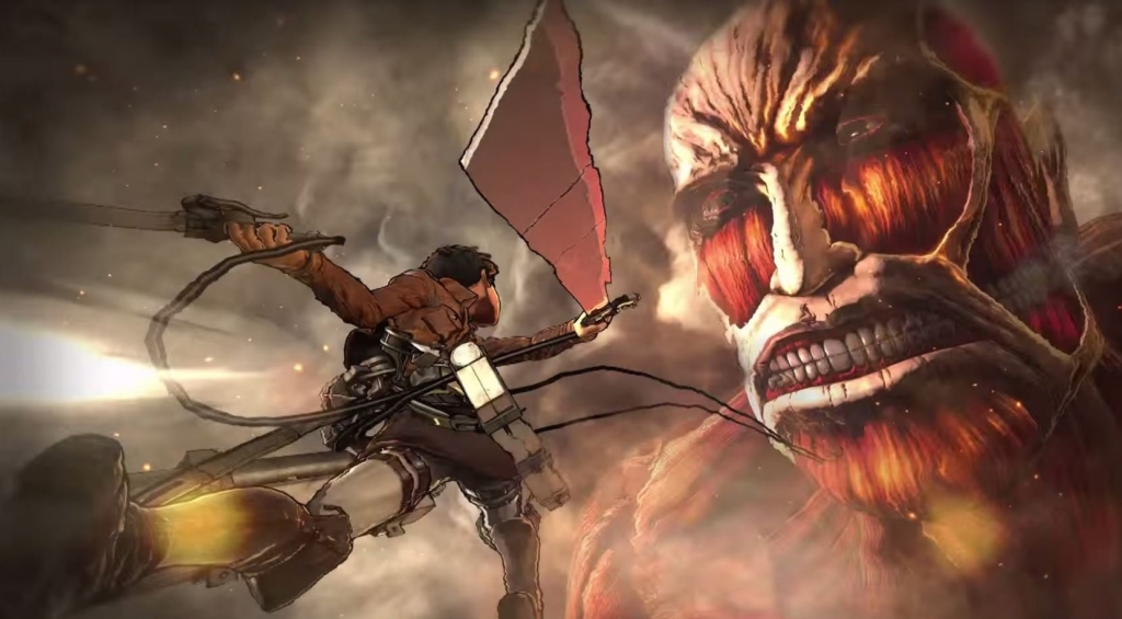 'Attack on Titan' Game Screens Show High-Flying Action