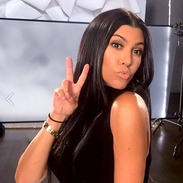 Kourtney appears to be doing fine without Scott