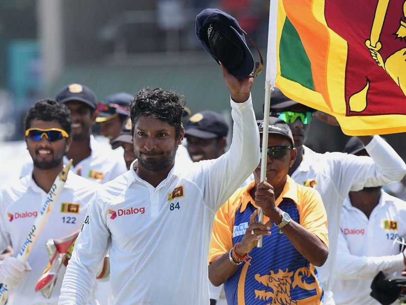 Kumar Sangakkara Sri Lanka wave