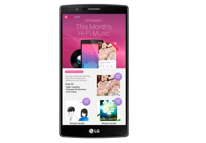 LG launches Hi-Fi music service for select Android smartphones