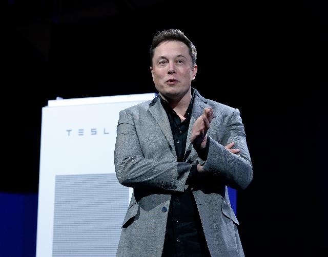 LOS ANGELES CA – APRIL 30 Elon Musk CEO of Tesla