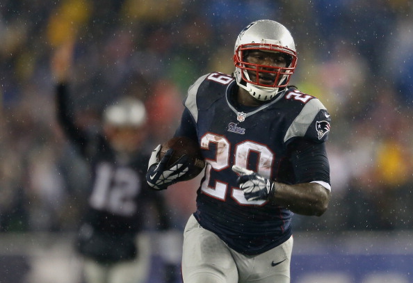 New England Patriots running back Le Garrette Blount