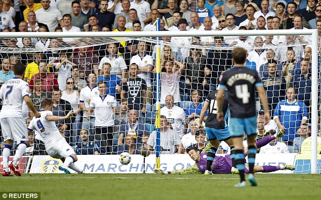 Leeds Chris Wood scored a secondhalf goal to earn them a 11 draw vs Sheffield