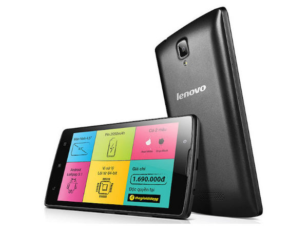 Lenovo A2010 Affordable 4G Enabled Smartphone at Rs 4,990