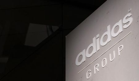 Logo of Adidas world's second largest sports apparel firm