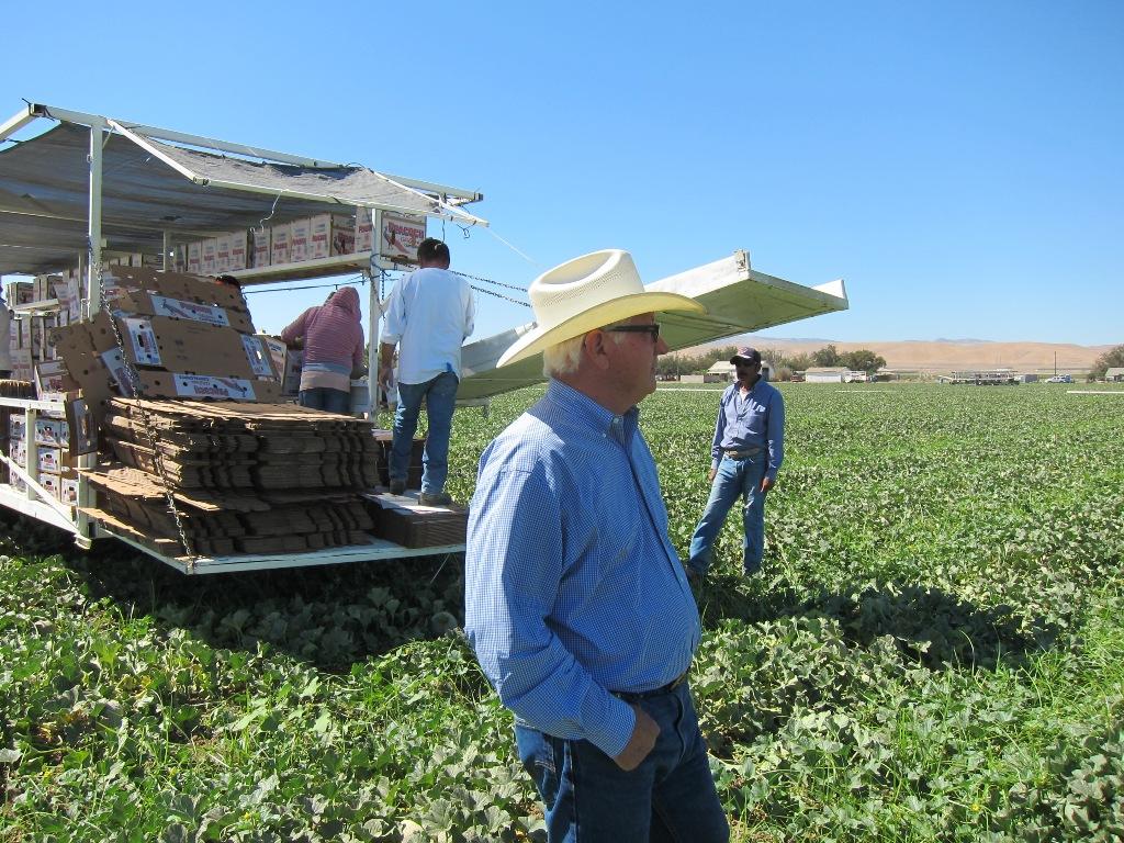 Los Banos area farmer Joe Del Bosque