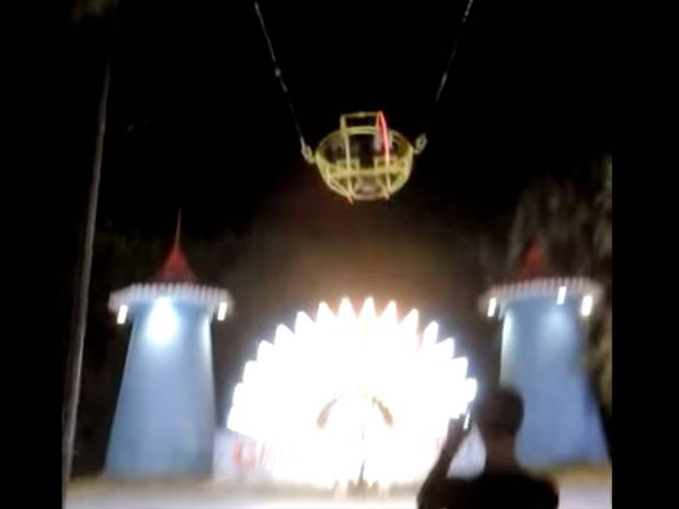 VIDEO: Horror as French fairground ride snaps