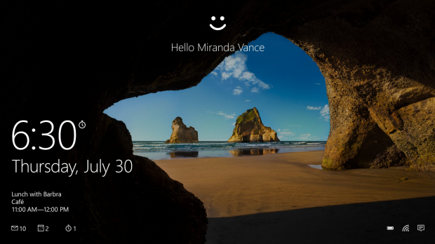 Windows Hello knows your face and can't be fooled