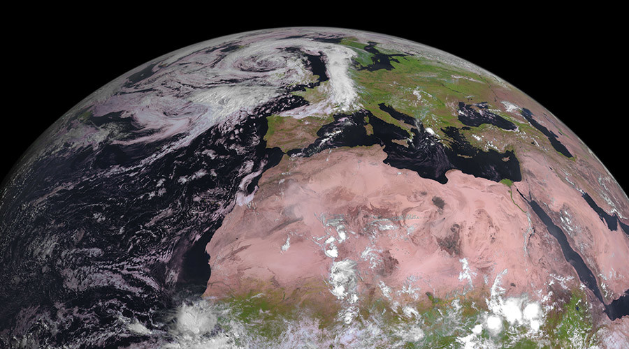 MSG-4 Europe’s latest weather satellite delivers first image