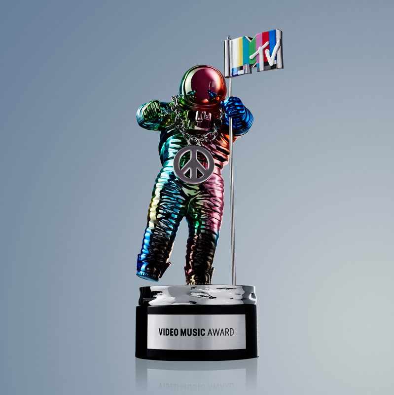 MTV Unveils Psychedelic Moonman for This Year's VMAs — Here It Is