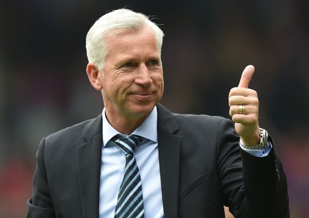 Manager of Crystal Palace Alan Pardew