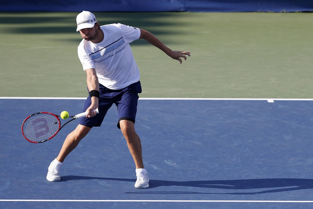 Mardy Fish looked comfortable dispatching Viktor Troicki even after 18 months out