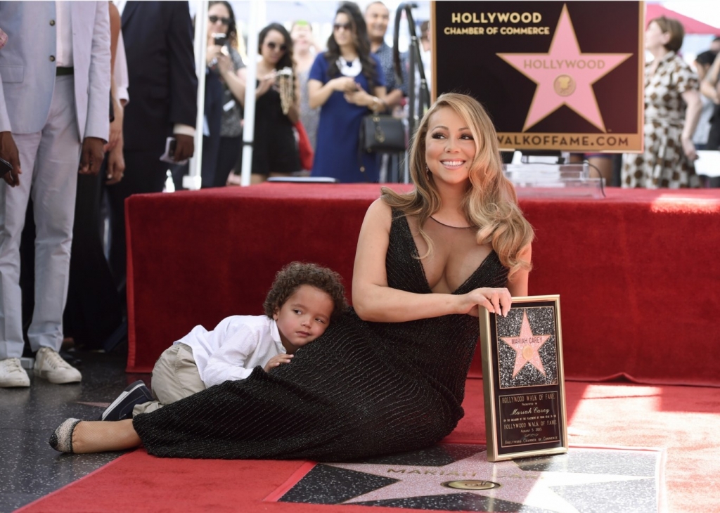 Mariah Carey honoured with star on Hollywood Walk of Fame