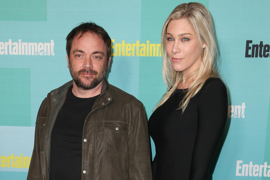 Mark Sheppard and Sarah Louise Fudge