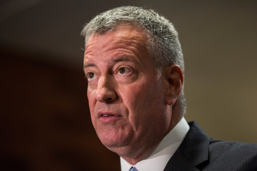 Mayor Bill de Blasio