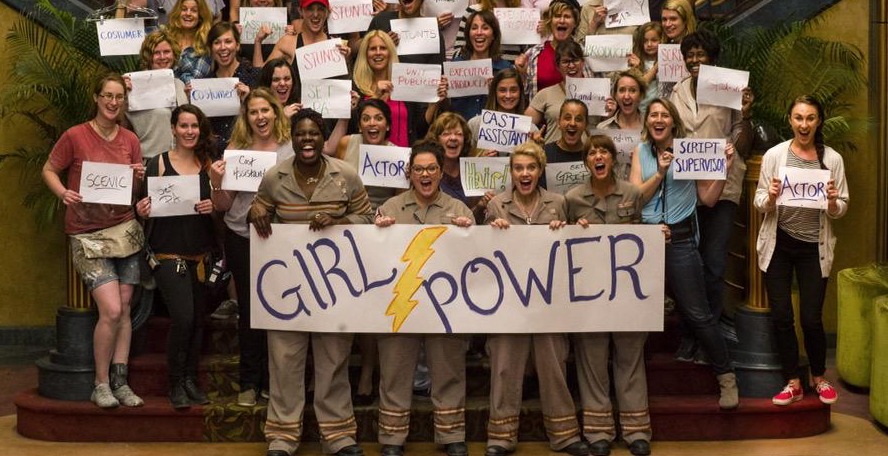 Melissa McCarthy tweets a photo of all the 'remarkable women of Ghostbusters.'