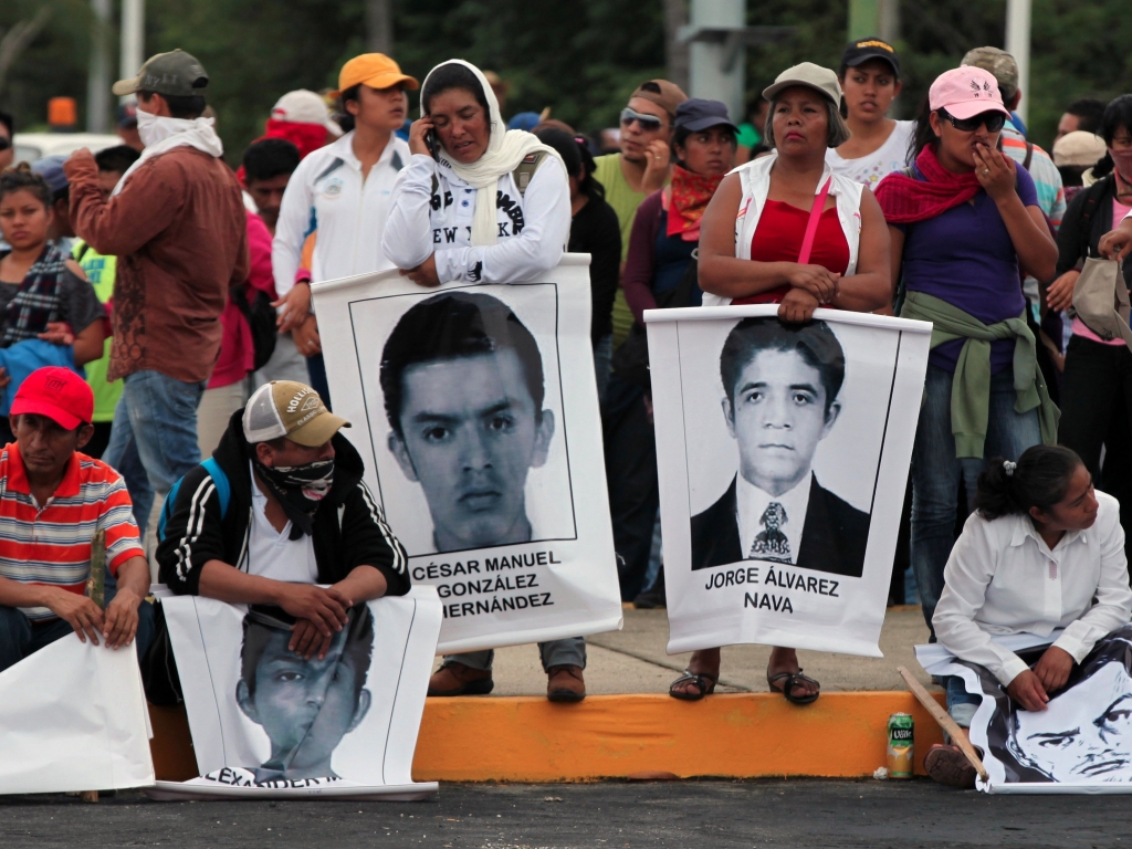 Acapulco Missing Students Relatives