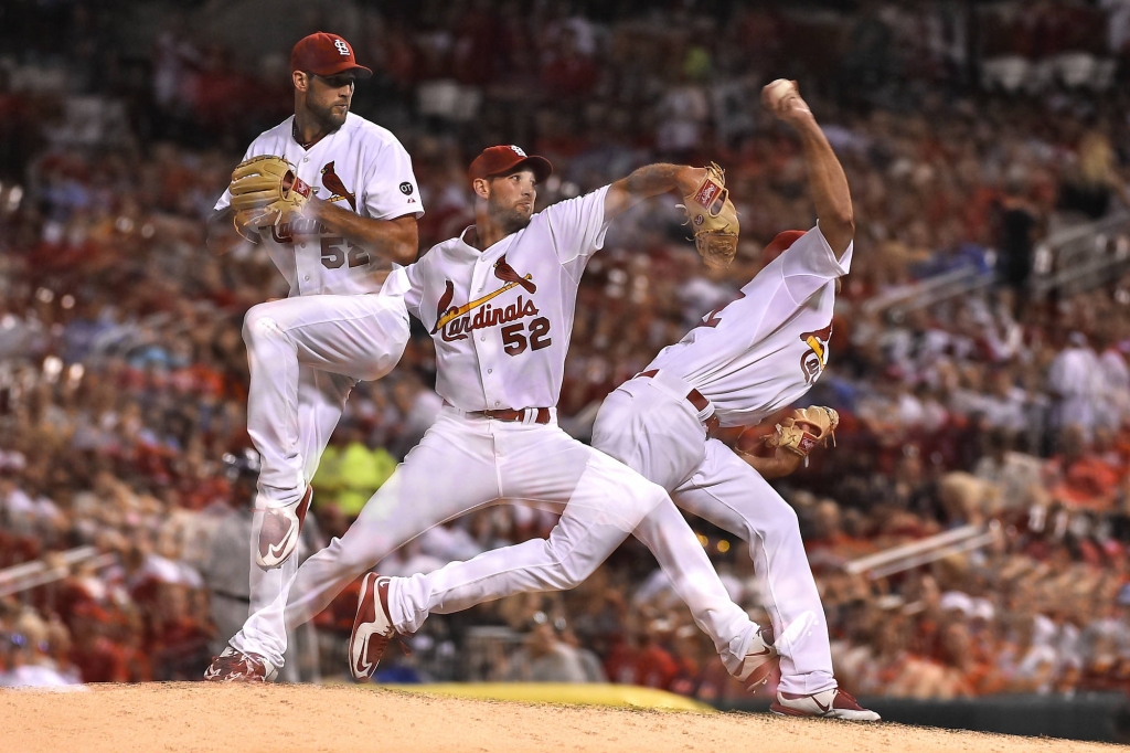 Michael Wacha gets twelfth win in a shutout against the Rockies in Game Two.		Jasen Vinlove-USA TODAY Sports