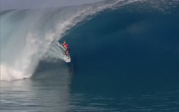 Mick Fanning happy to be back in the water