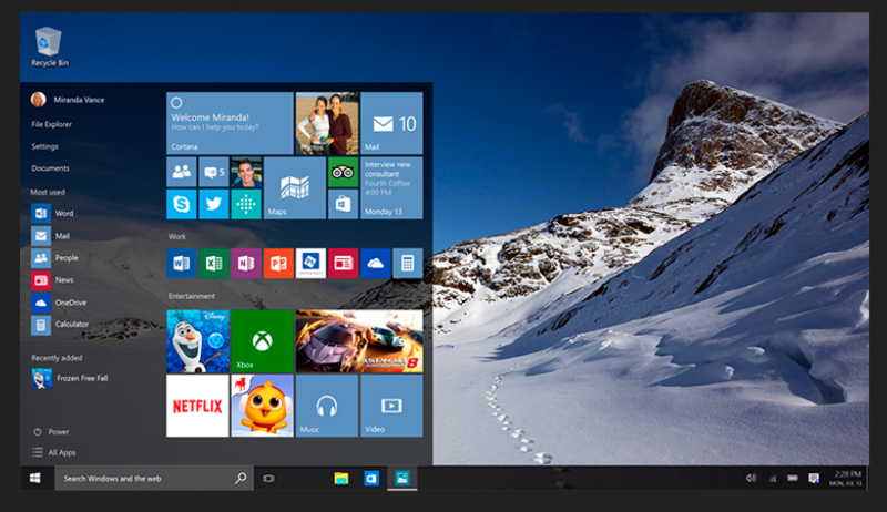 Windows 10 image