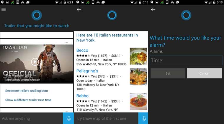 Microsoft Releases Cortana On Android