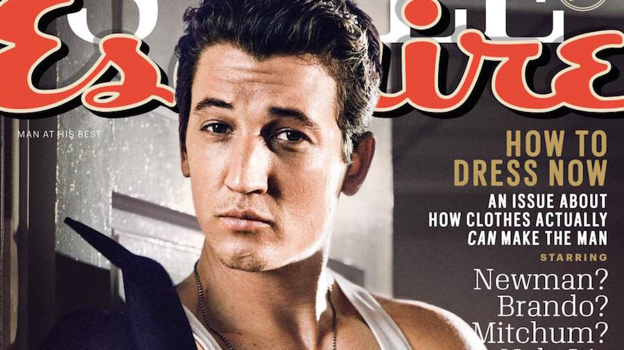 Miles Teller Esquire cover