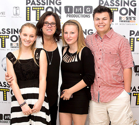 Rosie O'Donnell and Kids