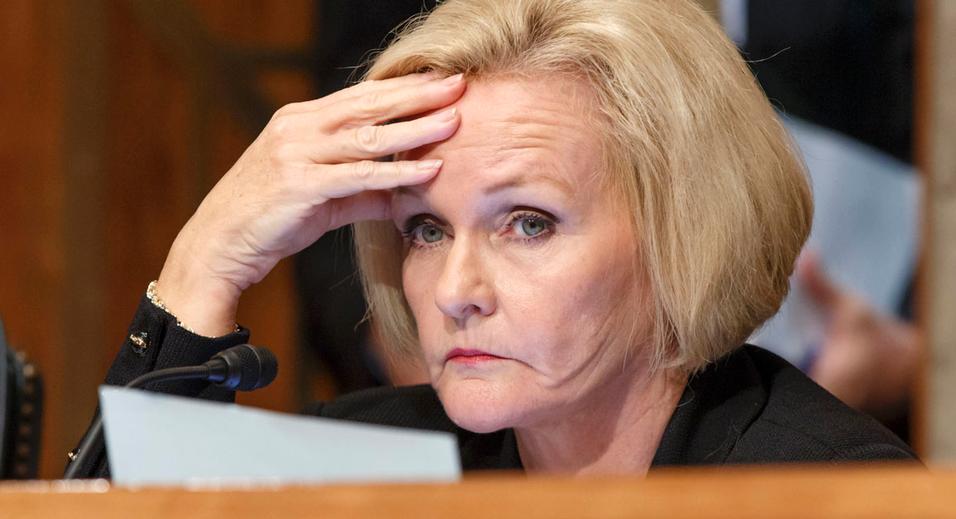 Sen. Claire McCaskill D-Mo. listens on Capitol Hill in Washington. Key senators are telling The Associated Press they want to see more rigorous oversight of the federal government's development agency called the