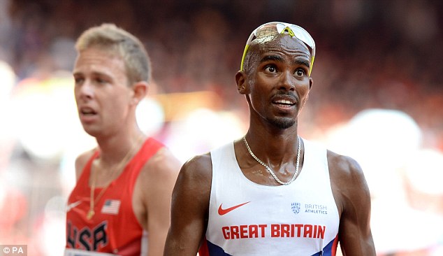 Mo Farah survived another last-lap trip to keep a bid for the long-distance double at the World Championships