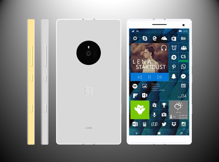 Microsoft Lumia 940 XL design