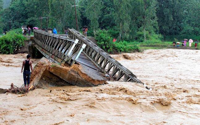 20 dead in Manipur landslide after heavy rain buries a whole village