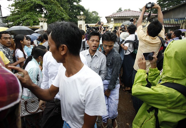 Jailed Chinese loggers among thousands freed in Myanmar amnesty